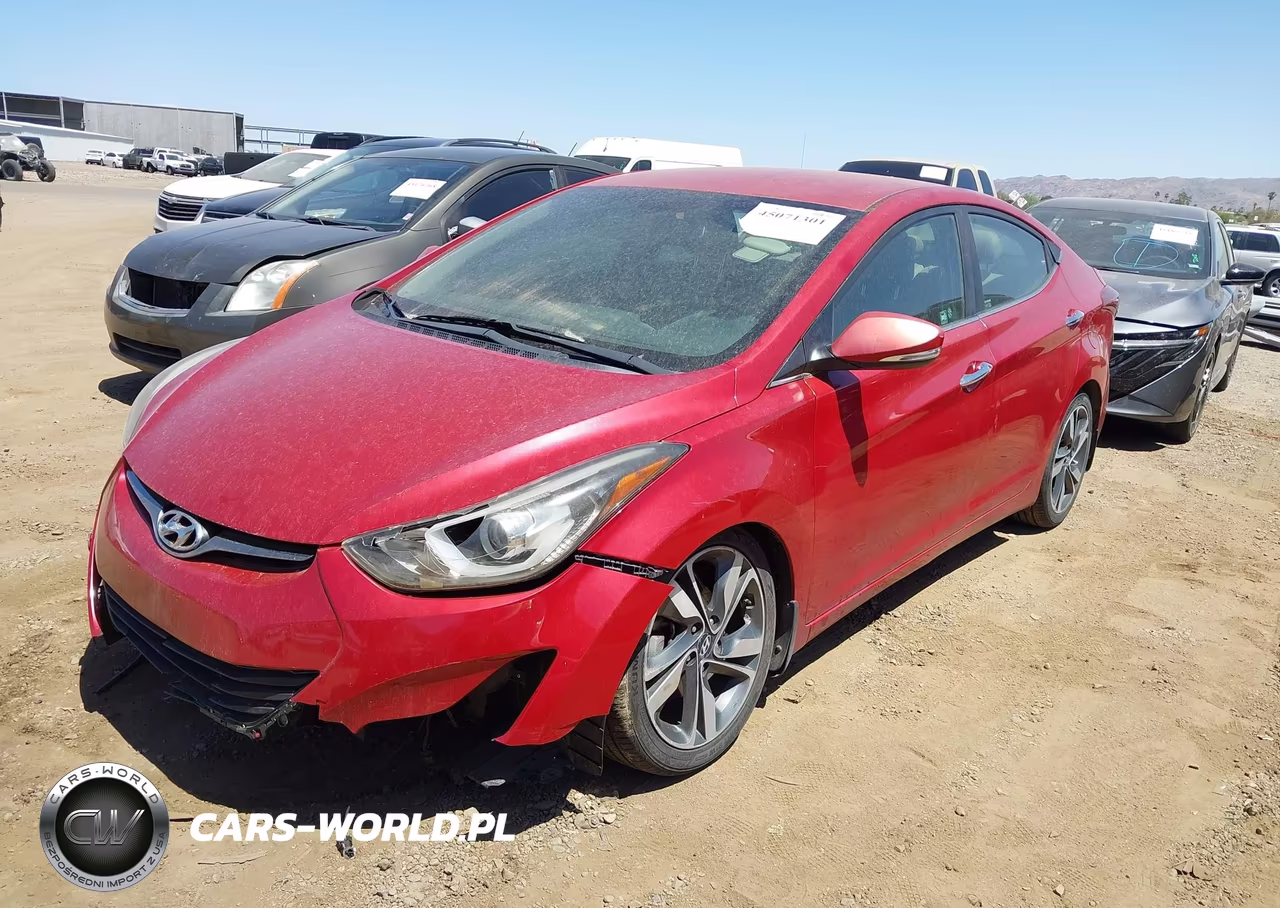 2015 Hyundai Elantra Limited (Ulsan Plant) VIN:KMHDH4AE6FU301235 - 2
