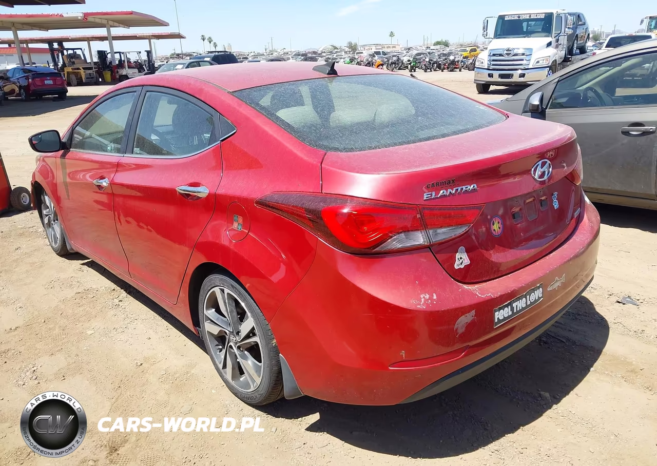 2015 Hyundai Elantra Limited (Ulsan Plant) VIN:KMHDH4AE6FU301235 - 3