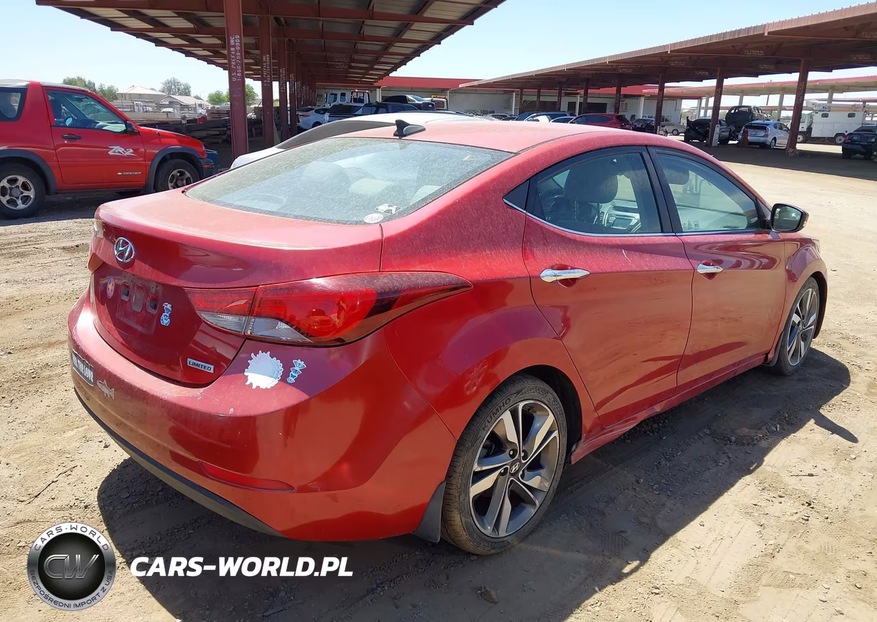 2015 Hyundai Elantra Limited (Ulsan Plant) VIN:KMHDH4AE6FU301235 - 4
