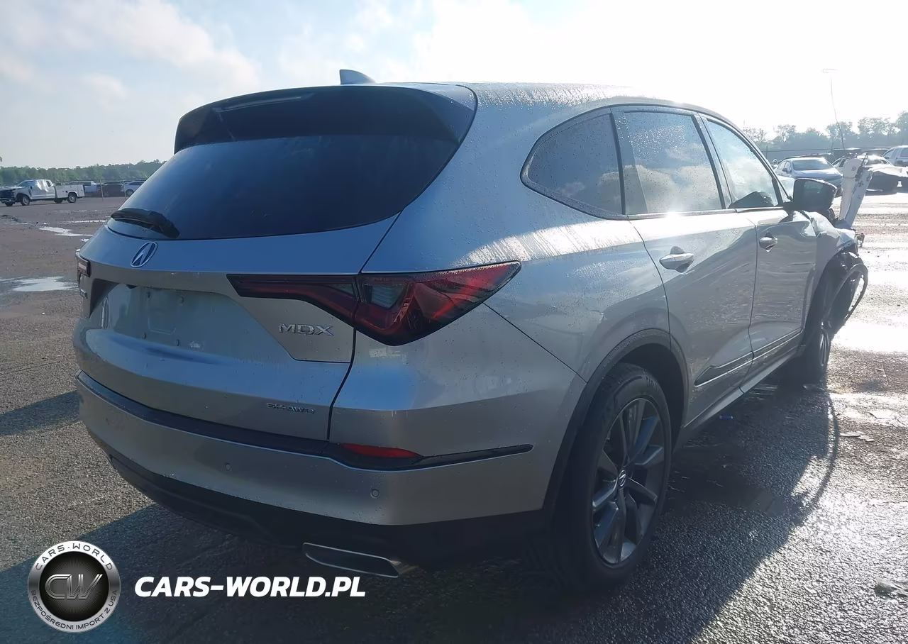 2025 Acura Mdx A-Spec VIN:5J8YE1H04SL016574 - 4