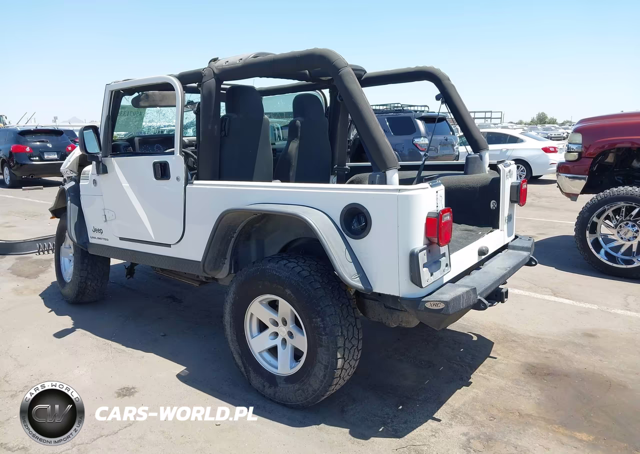 2005 Jeep Wrangler Unlimited Rubicon VIN:1J4FA64S45P327385 - 3