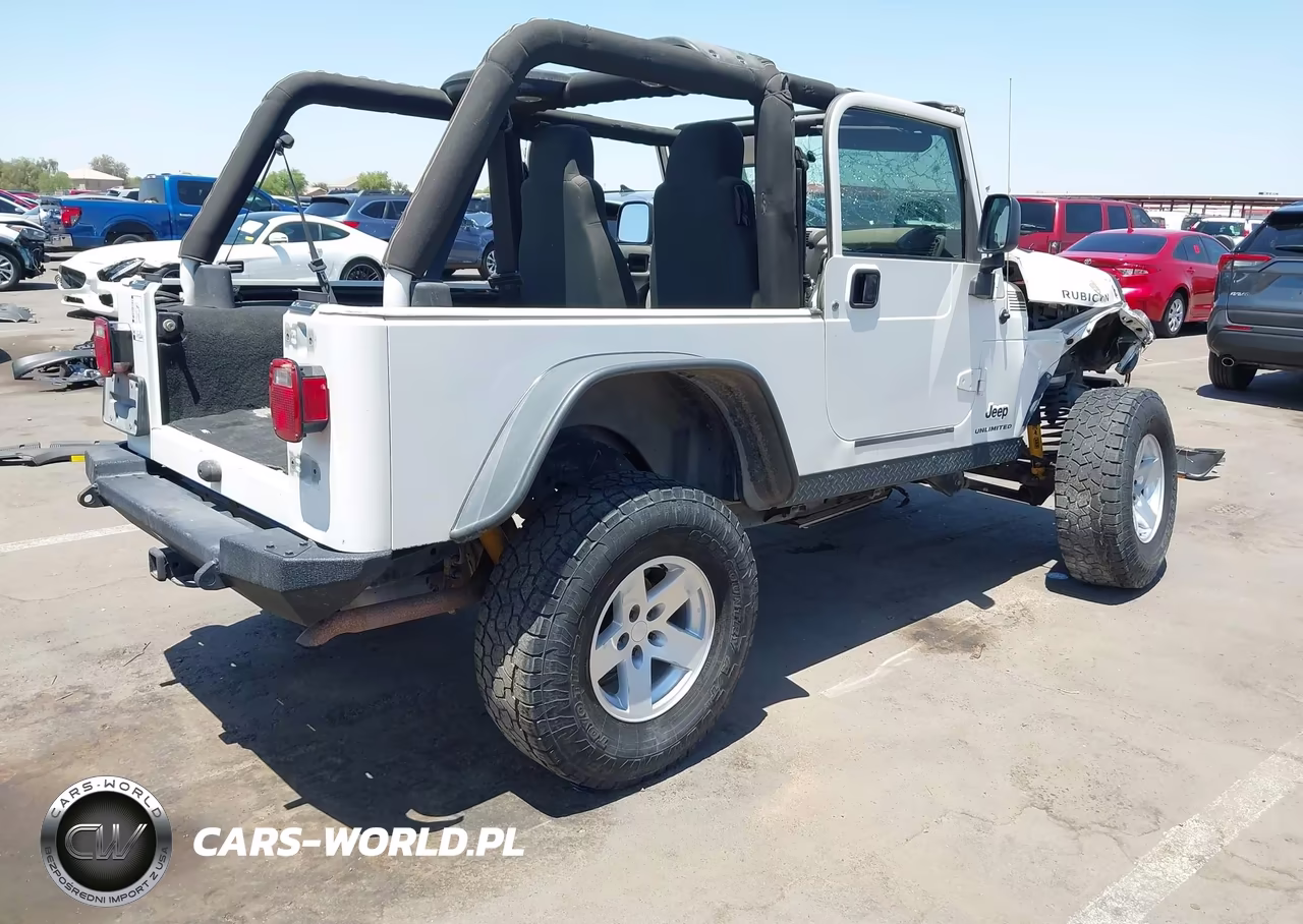 2005 Jeep Wrangler Unlimited Rubicon VIN:1J4FA64S45P327385 - 4