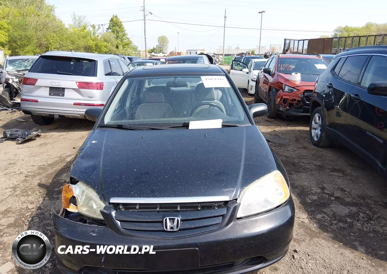 2002 Honda Civic Ex VIN:1HGES25752L001231 - 12