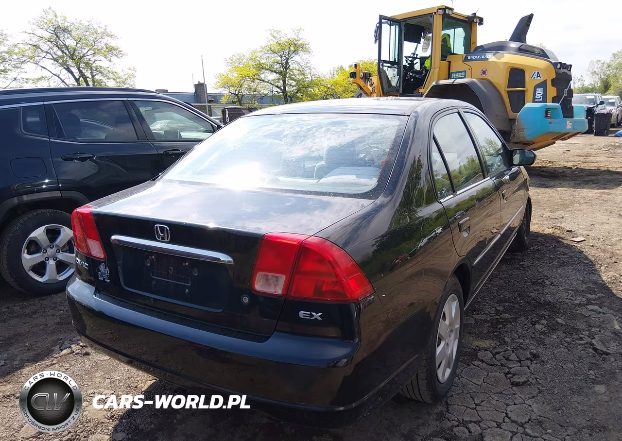 2002 Honda Civic Ex VIN:1HGES25752L001231 - 4