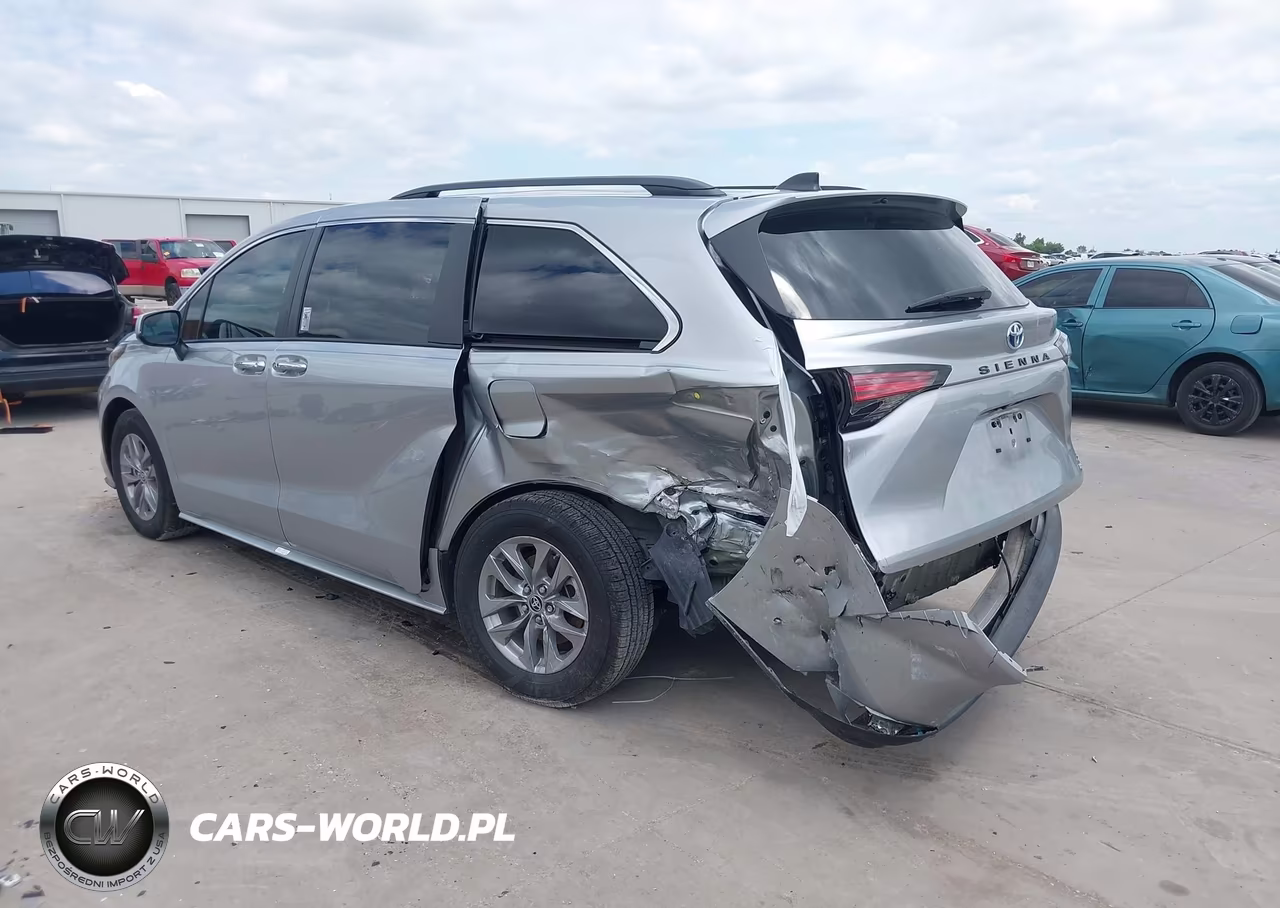 2022 Toyota Sienna Xle VIN:5TDYRKEC5NS085171 - 3
