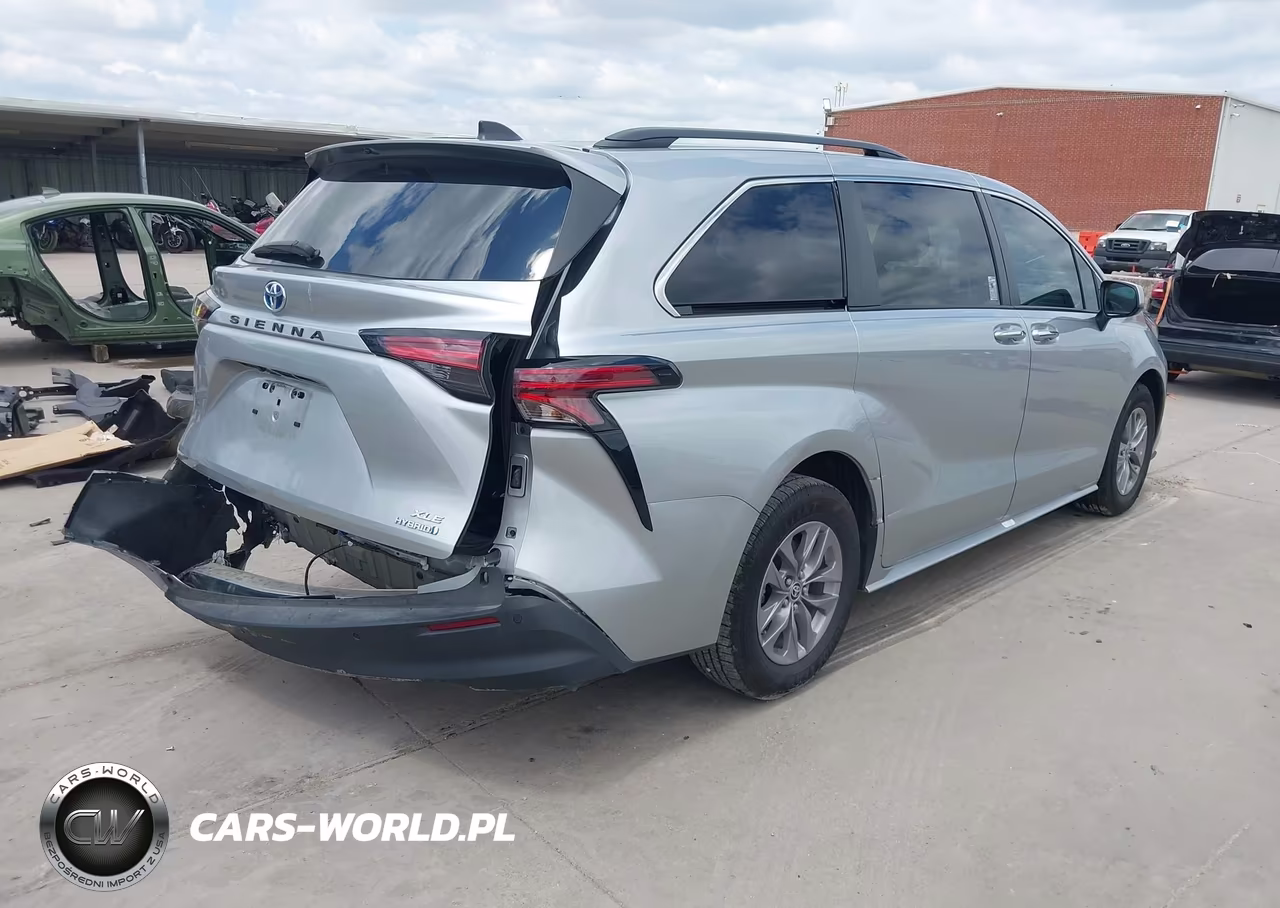 2022 Toyota Sienna Xle VIN:5TDYRKEC5NS085171 - 4