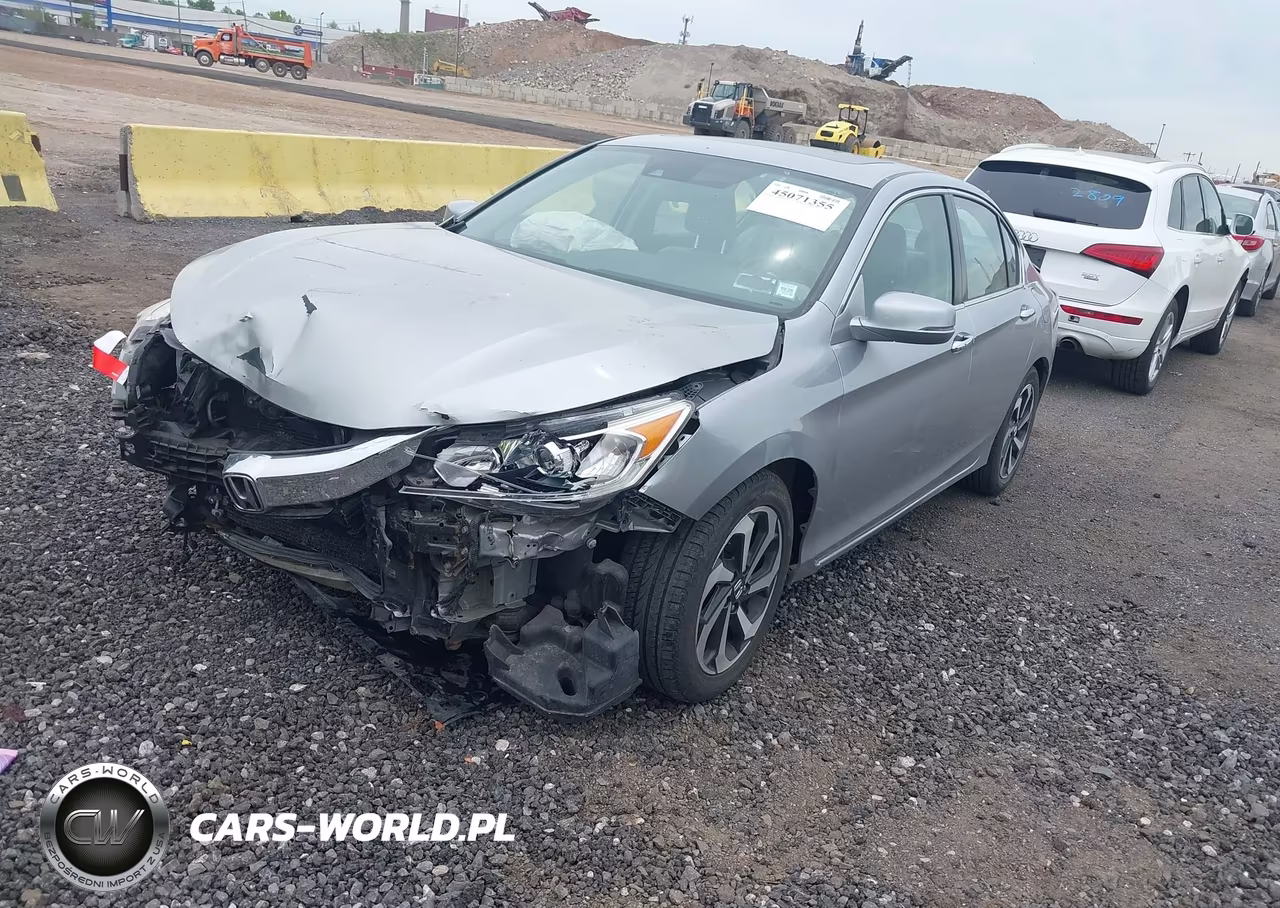 2017 Honda Accord Ex-L VIN:1HGCR2F91HA153904 - 2