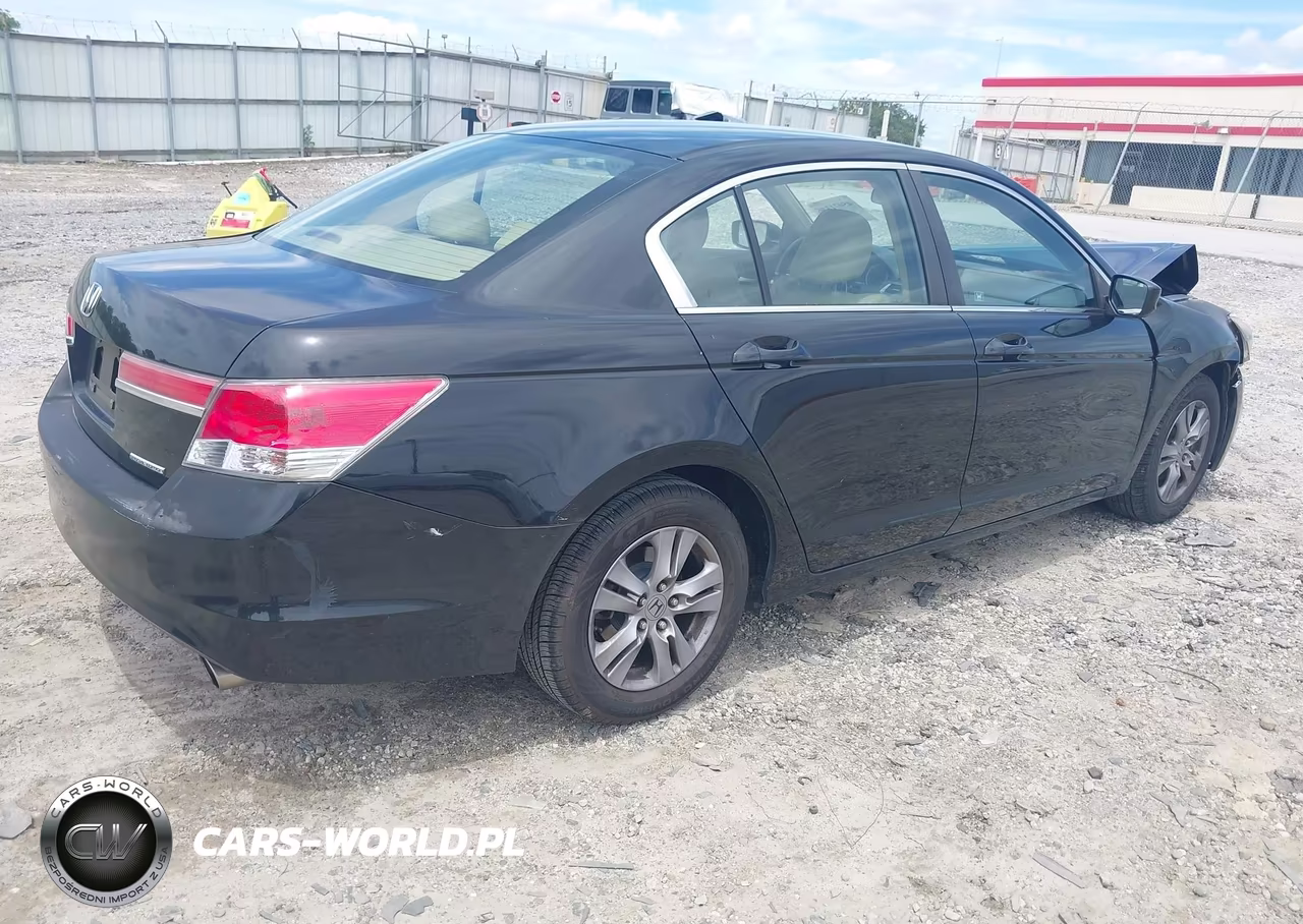2012 Honda Accord 2.4 Se VIN:1HGCP2F65CA021670 - 4