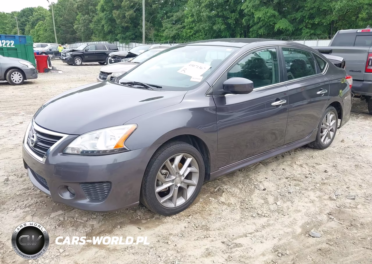 2013 Nissan Sentra Sr VIN:3N1AB7AP2DL727784 - 2