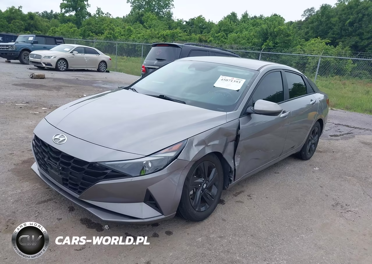 2022 Hyundai Elantra Sel VIN:KMHLS4AG1NU219605 - 2