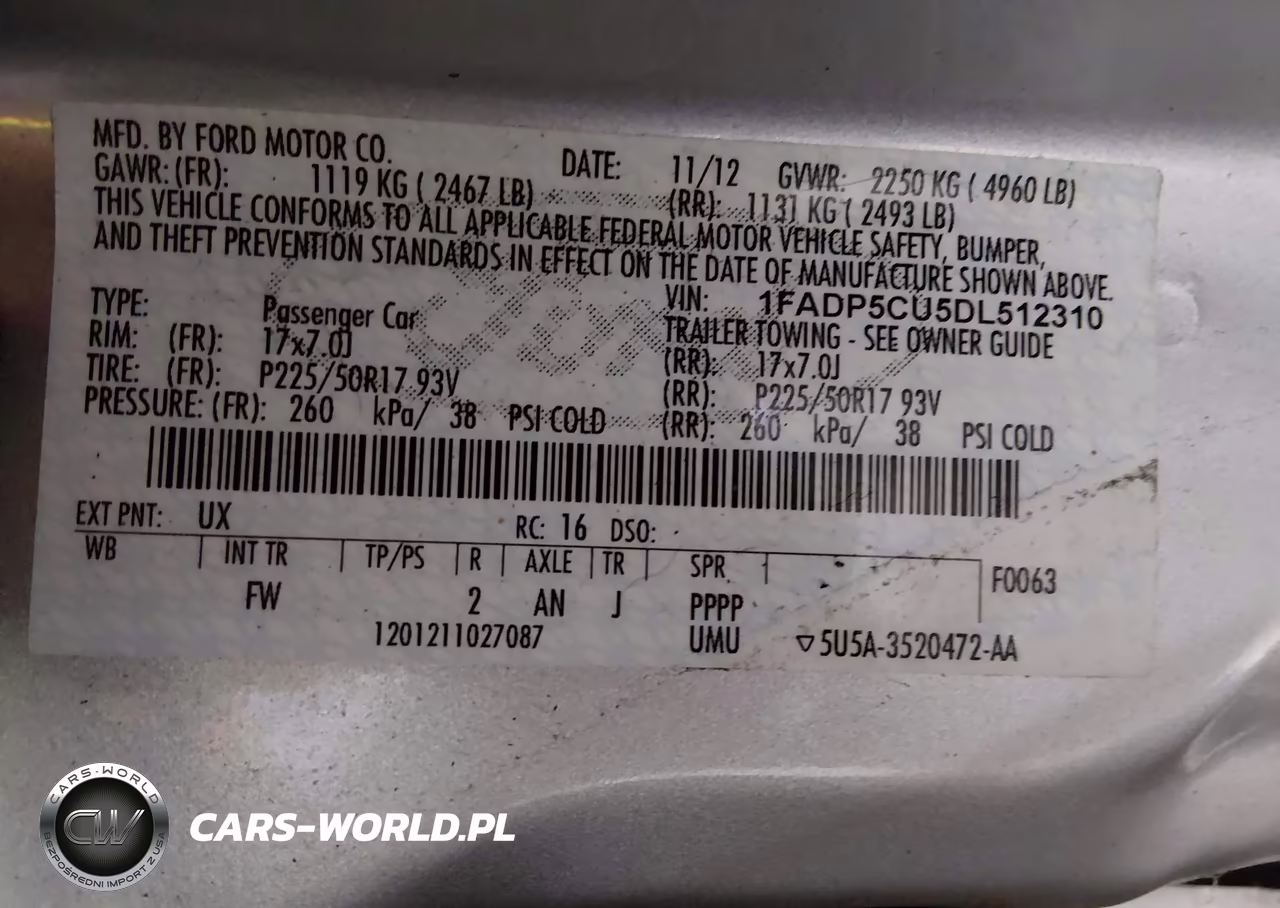 2013 Ford C-Max Energi Sel VIN:1FADP5CU5DL512310 - 9