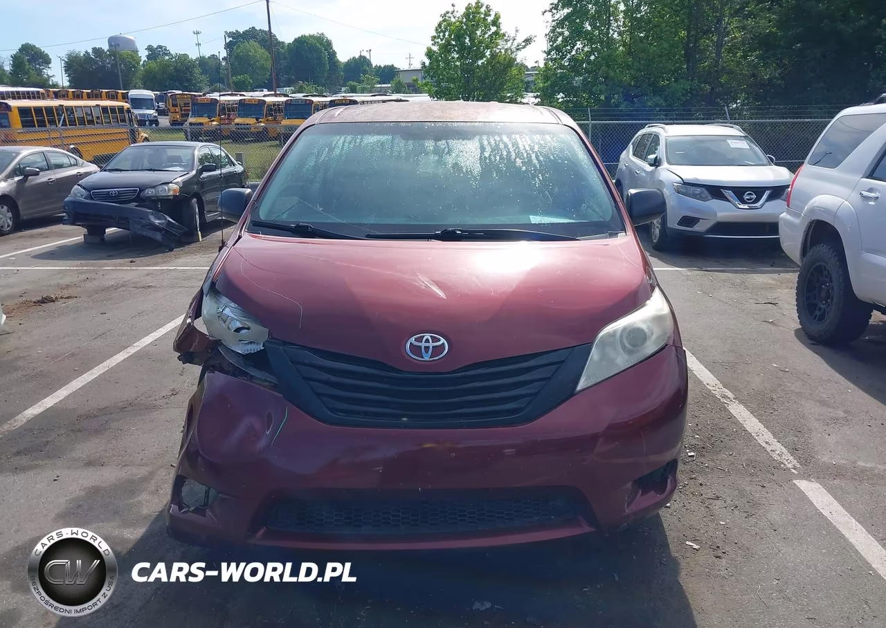 2012 Toyota Sienna Base V6 7 Passenger VIN:5TDZK3DC7CS247587 - 12