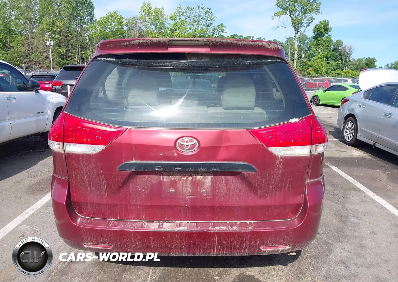 2012 Toyota Sienna Base V6 7 Passenger VIN:5TDZK3DC7CS247587 - 16