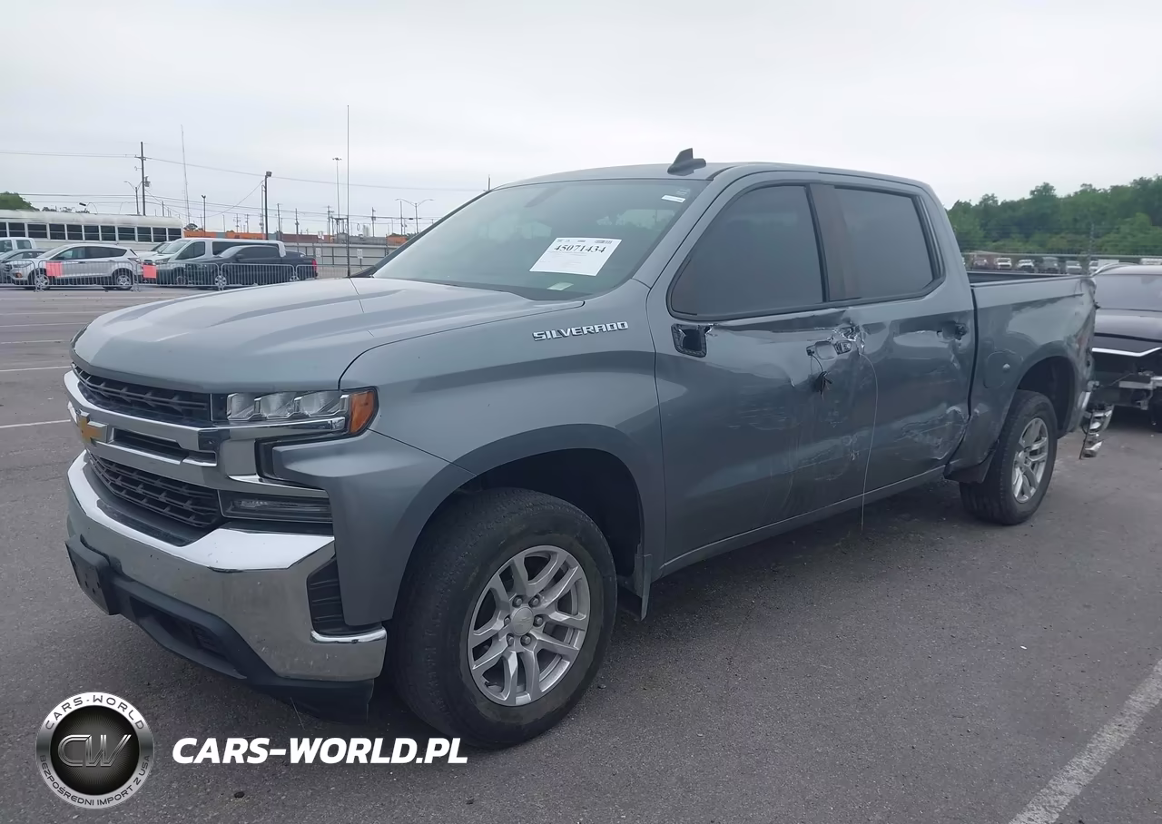 2021 Chevrolet Silverado 1500 2Wd Short Bed Lt VIN:1GCPWCED2MZ237374 - 2