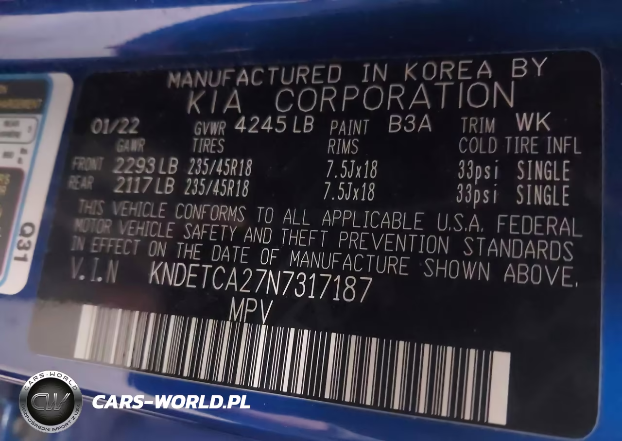 2022 Kia Seltos Sx Turbo VIN:KNDETCA27N7317187 - 9