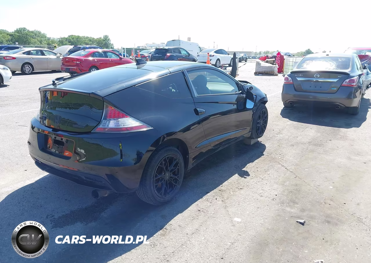 2013 Honda Cr-Z Ex VIN:JHMZF1D65DS003267 - 4