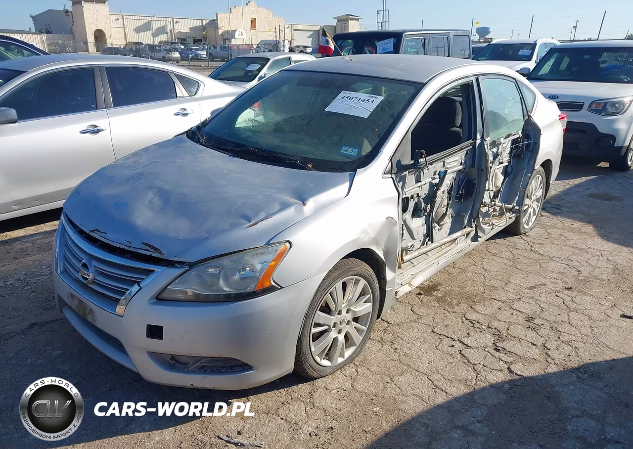 2013 Nissan Sentra Sl VIN:3N1AB7APXDL711168 - 2