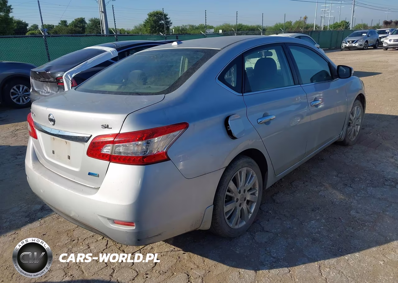 2013 Nissan Sentra Sl VIN:3N1AB7APXDL711168 - 4