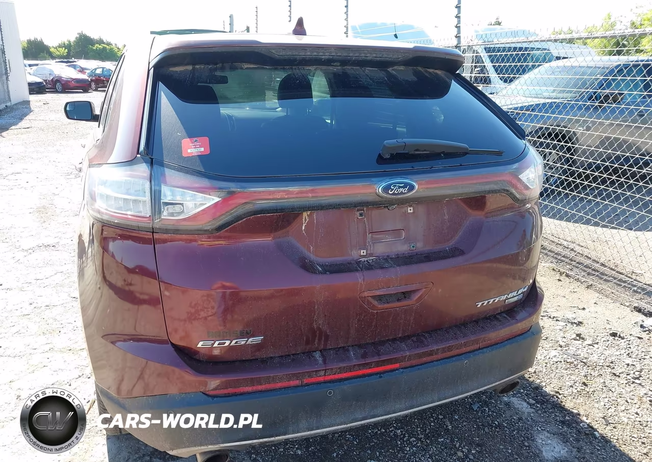 2015 Ford Edge Titanium VIN:2FMTK4K9XFBB21857 - 16