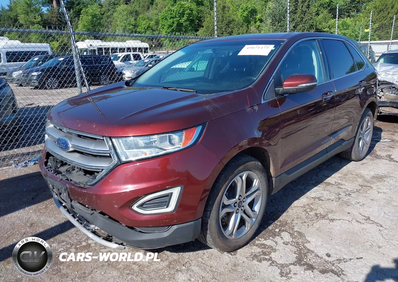 2015 Ford Edge Titanium VIN:2FMTK4K9XFBB21857 - 2