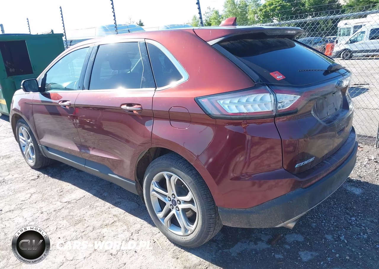 2015 Ford Edge Titanium VIN:2FMTK4K9XFBB21857 - 3