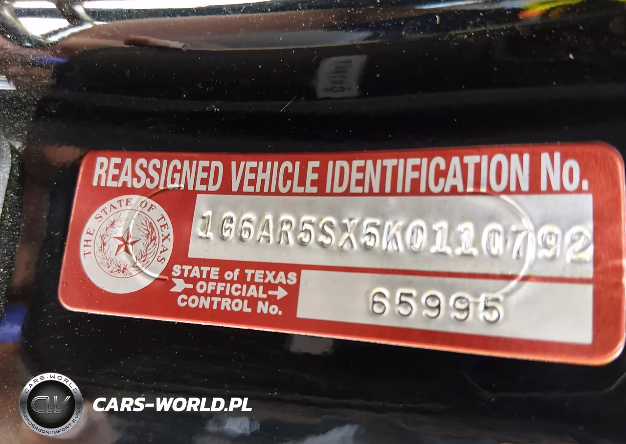 2019 Cadillac Cts Luxury VIN:1G6AR5SX5K0110792 - 9