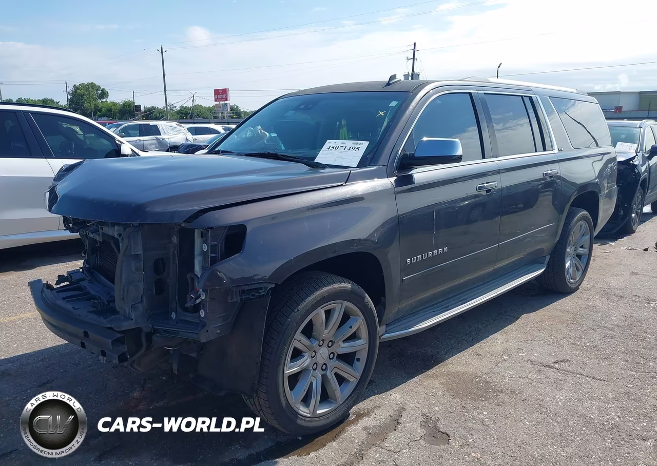 2015 Chevrolet Suburban 1500 Ltz VIN:1GNSCKKCXFR153953 - 2