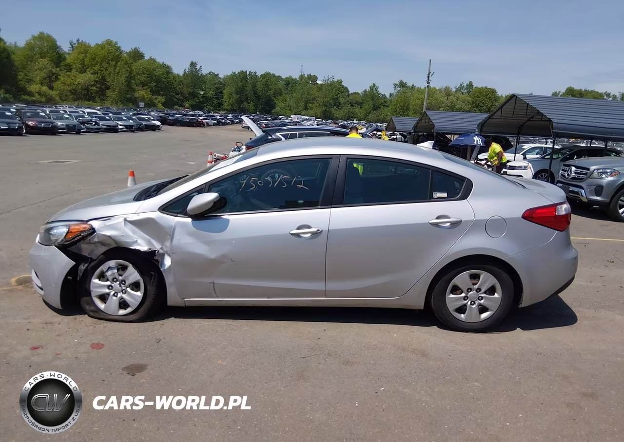 2016 Kia Forte Lx VIN:KNAFK4A60G5525648 - 14