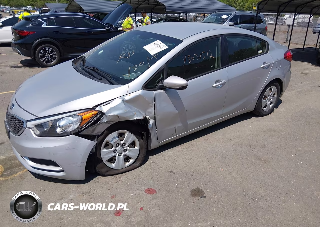 2016 Kia Forte Lx VIN:KNAFK4A60G5525648 - 2
