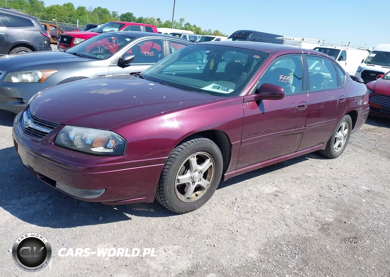 2004 Chevrolet Impala Ls VIN:2G1WH52K049296303 - 2
