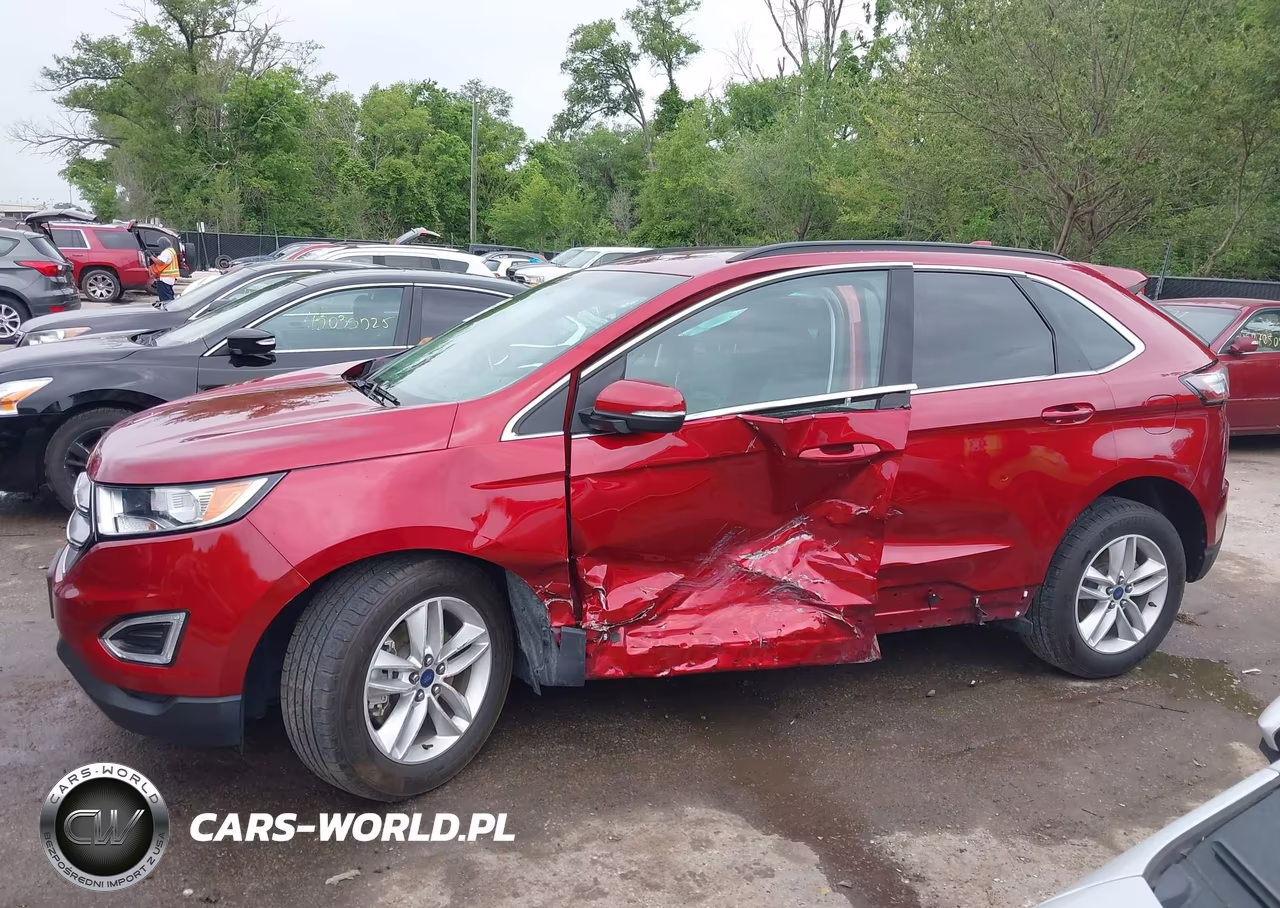 2015 Ford Edge Sel VIN:2FMTK4J83FBB71444 - 14