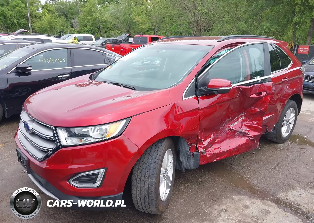 2015 Ford Edge Sel VIN:2FMTK4J83FBB71444 - 2