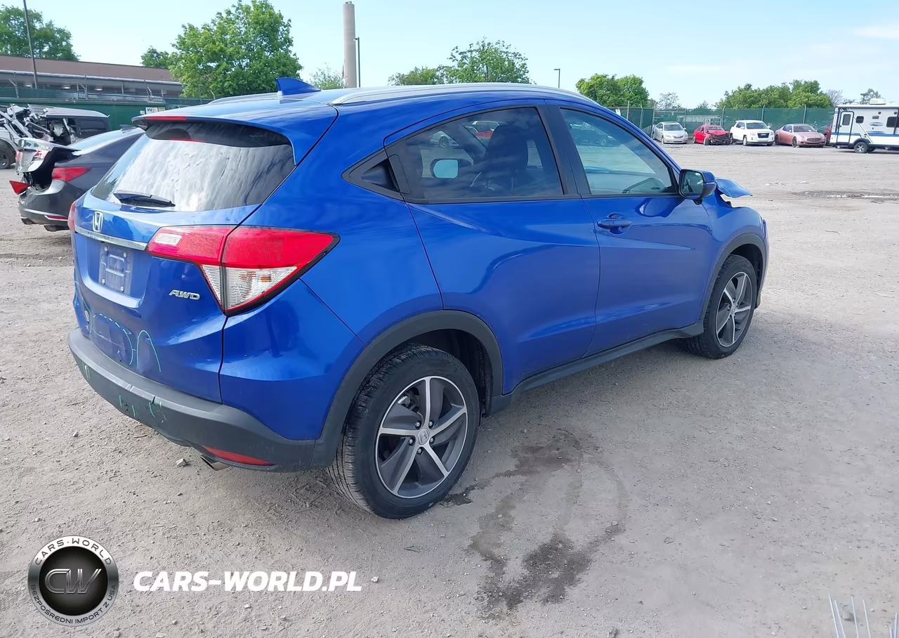 2021 Honda Hr-V Awd Ex VIN:3CZRU6H55MM721619 - 4