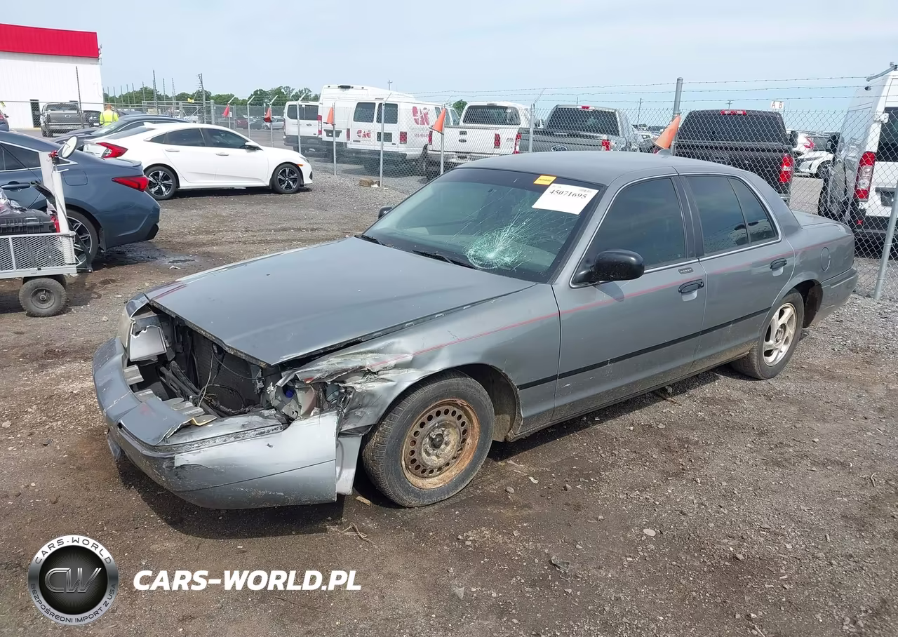 2000 Mercury Grand Marquis Gs VIN:2MEFM74W4YX635529 - 2