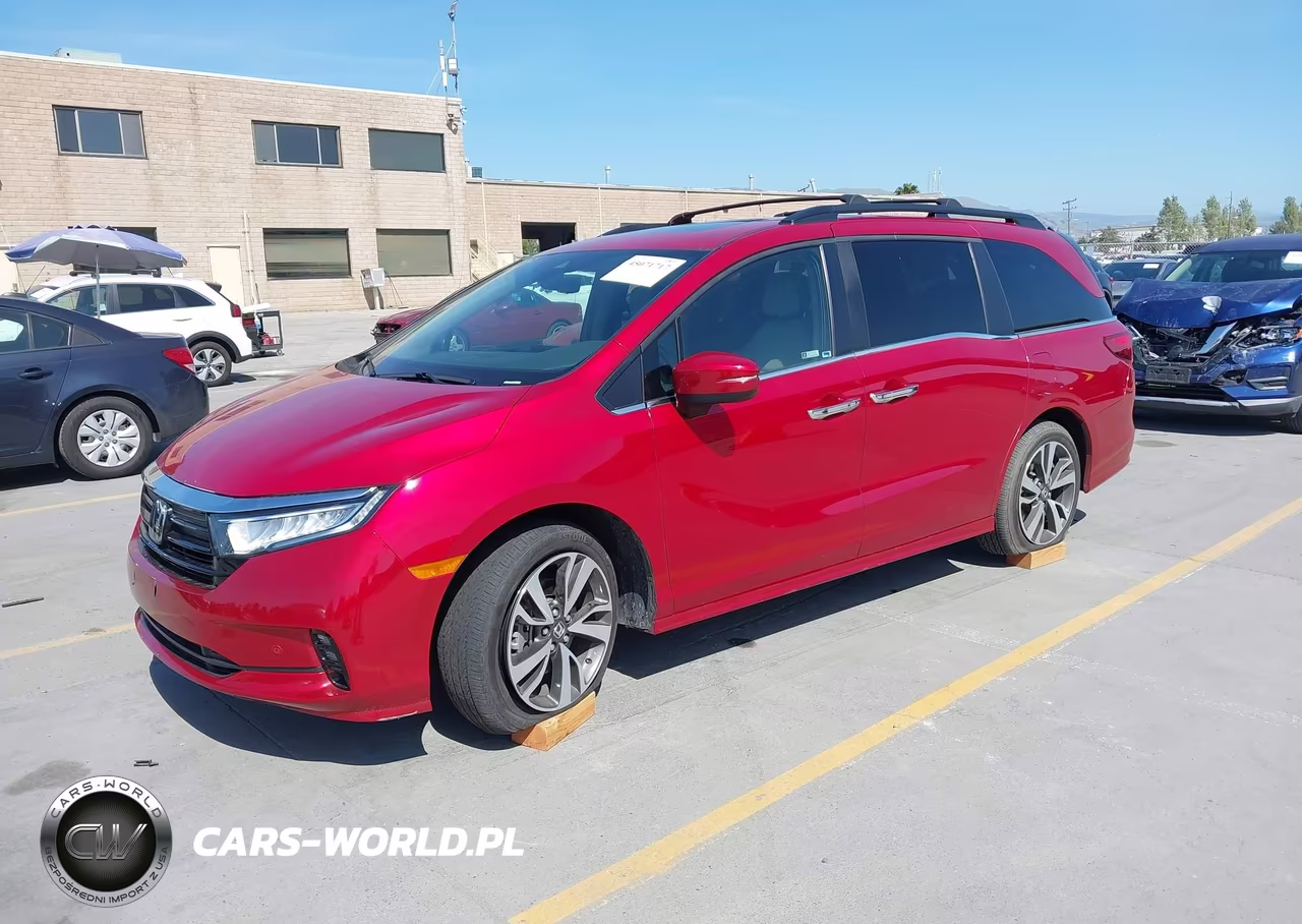 2023 Honda Odyssey Touring VIN:5FNRL6H82PB061664 - 2