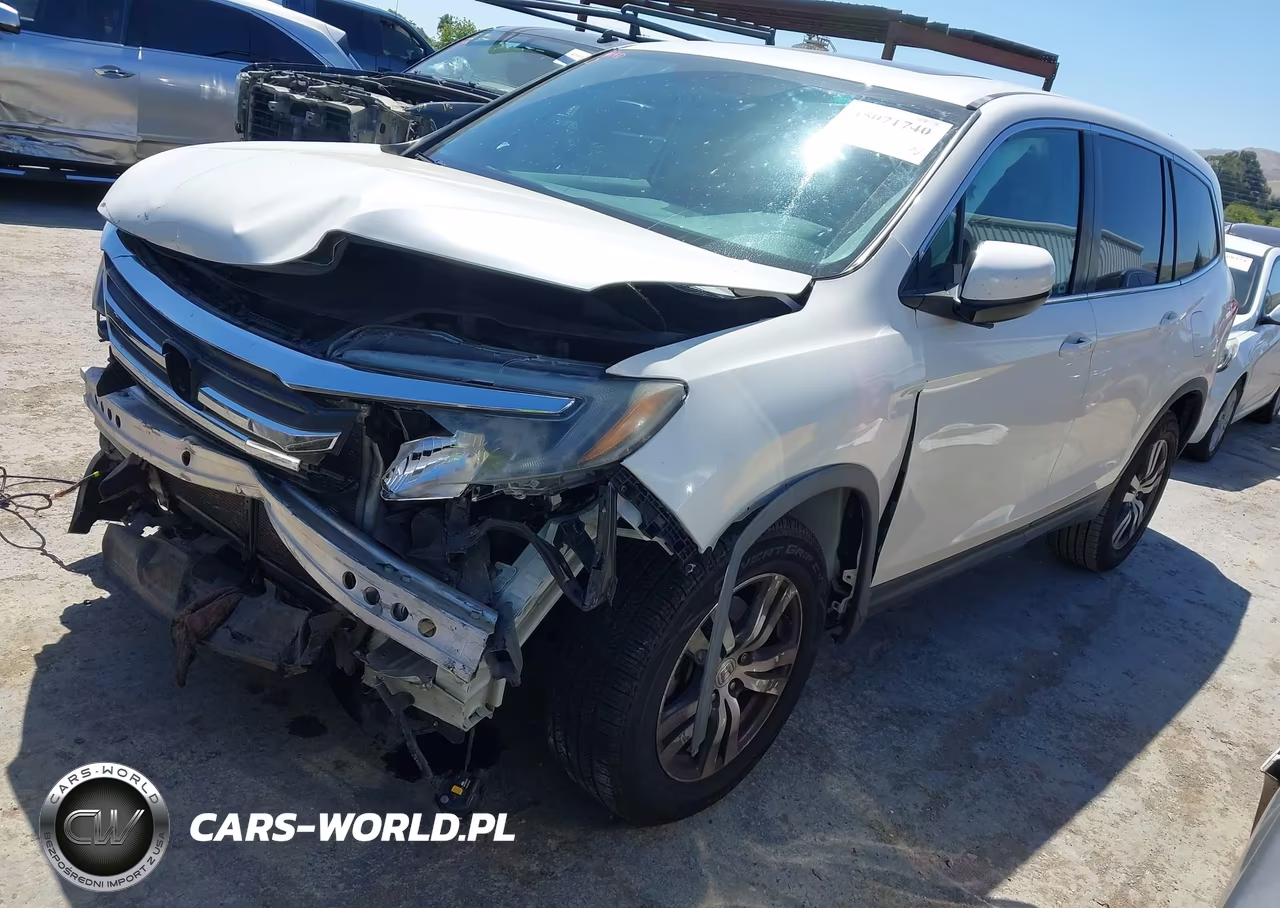 2018 Honda Pilot Ex-L VIN:5FNYF6H55JB029680 - 2
