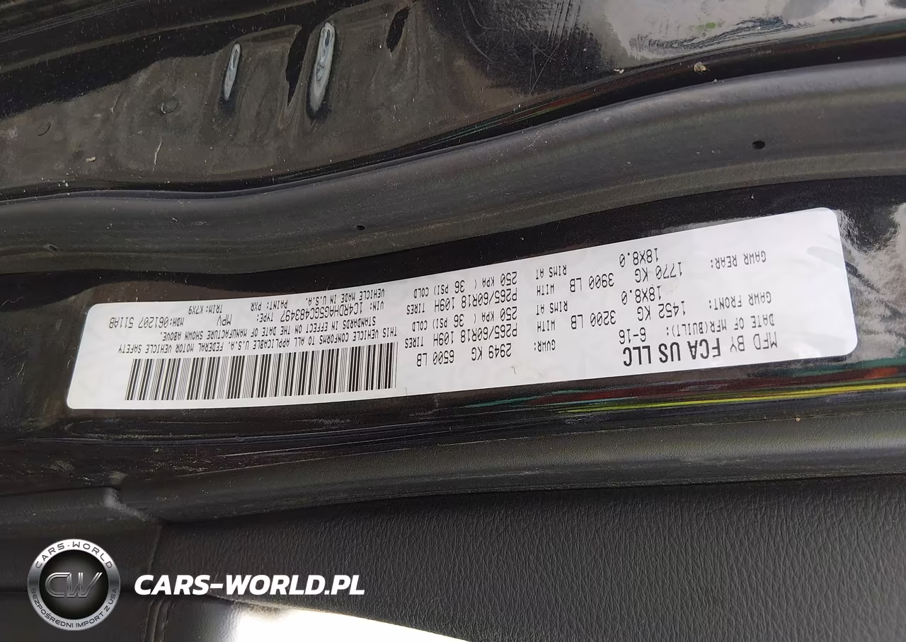 2016 Dodge Durango Sxt VIN:1C4RDHAG5GC483497 - 9