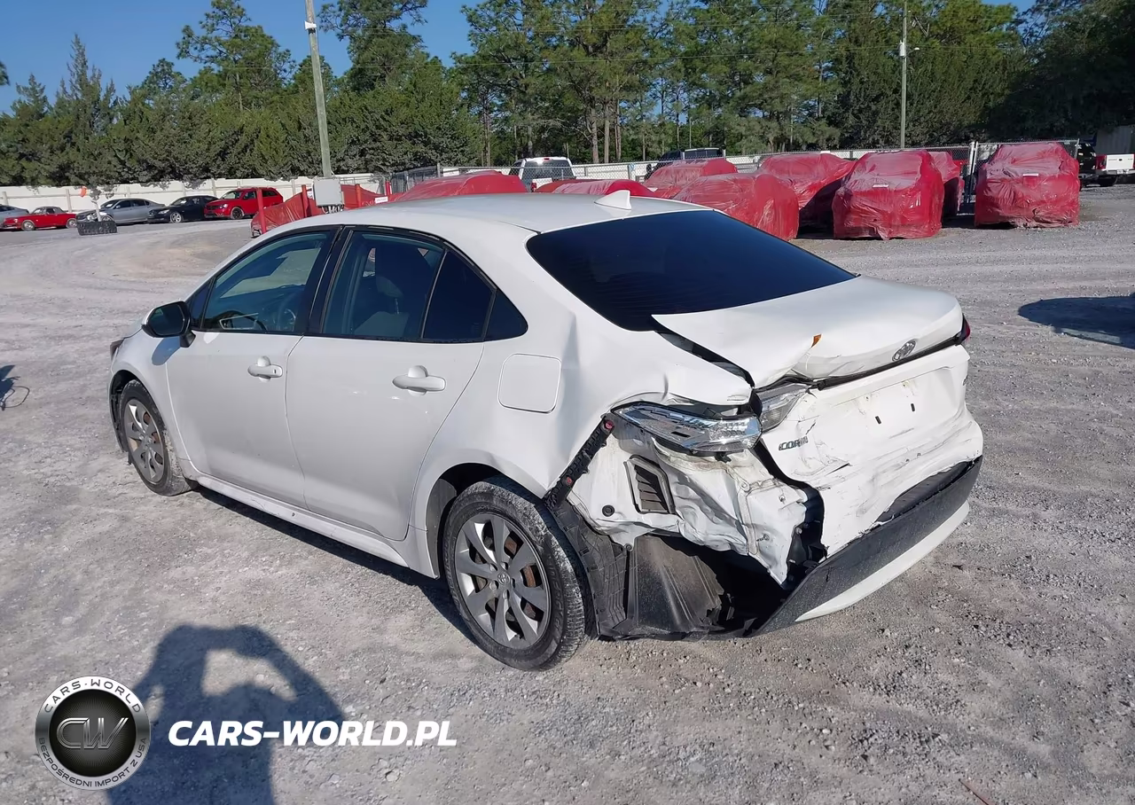 2020 Toyota Corolla Le VIN:JTDEPRAE4LJ031511 - 3
