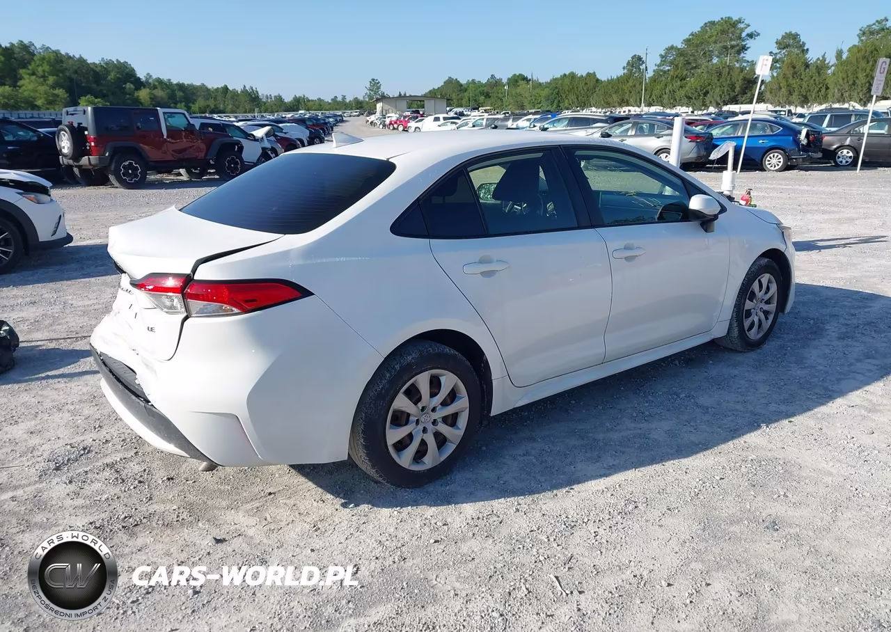 2020 Toyota Corolla Le VIN:JTDEPRAE4LJ031511 - 4