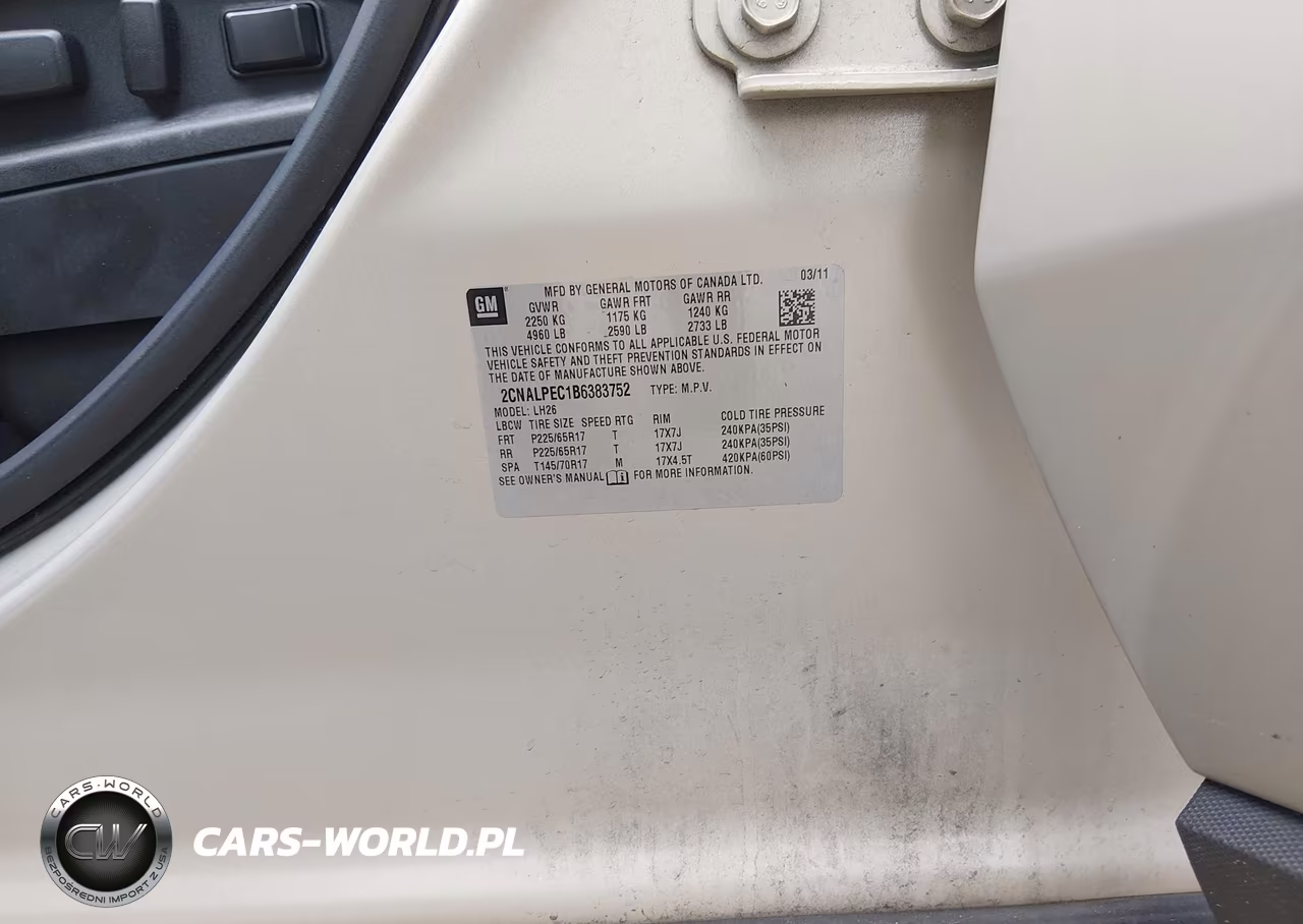 2011 Chevrolet Equinox 2Lt VIN:2CNALPEC1B6383752 - 9