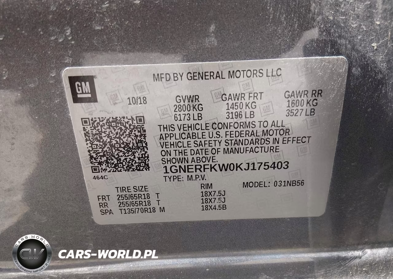 2019 Chevrolet Traverse Ls VIN:1GNERFKW0KJ175403 - 9