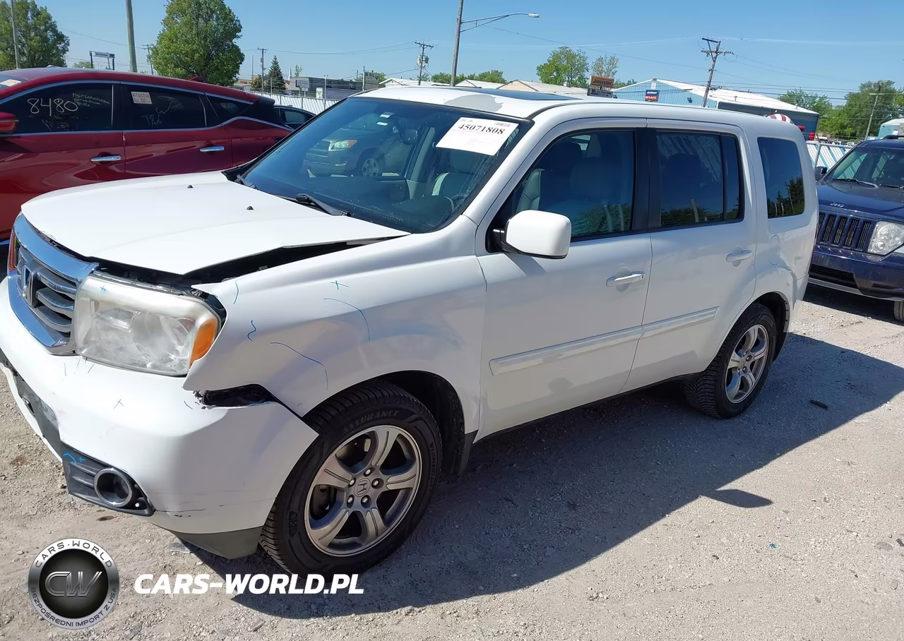 2015 Honda Pilot Ex-L VIN:5FNYF4H59FB061236 - 2