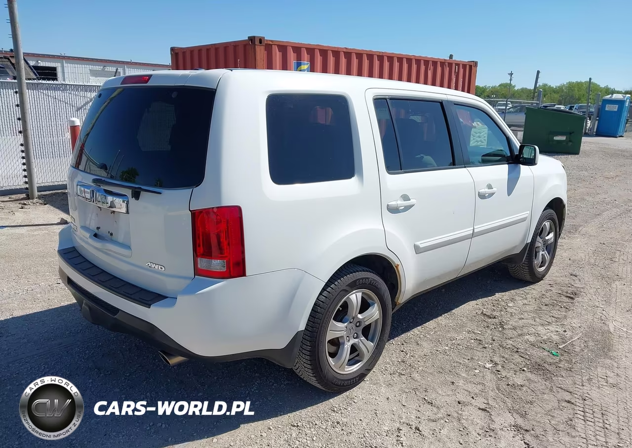 2015 Honda Pilot Ex-L VIN:5FNYF4H59FB061236 - 4