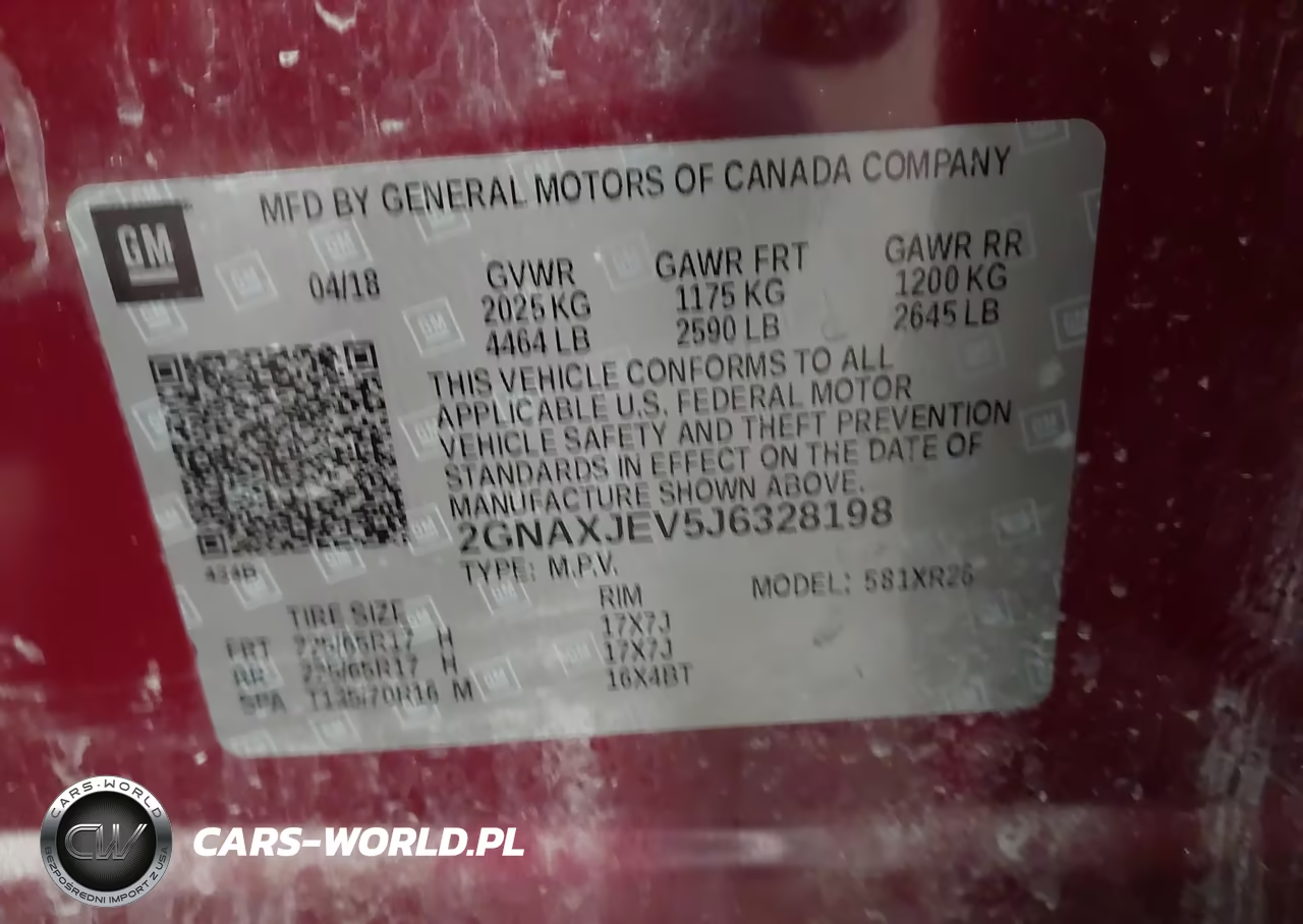2018 Chevrolet Equinox Lt VIN:2GNAXJEV5J6328198 - 9