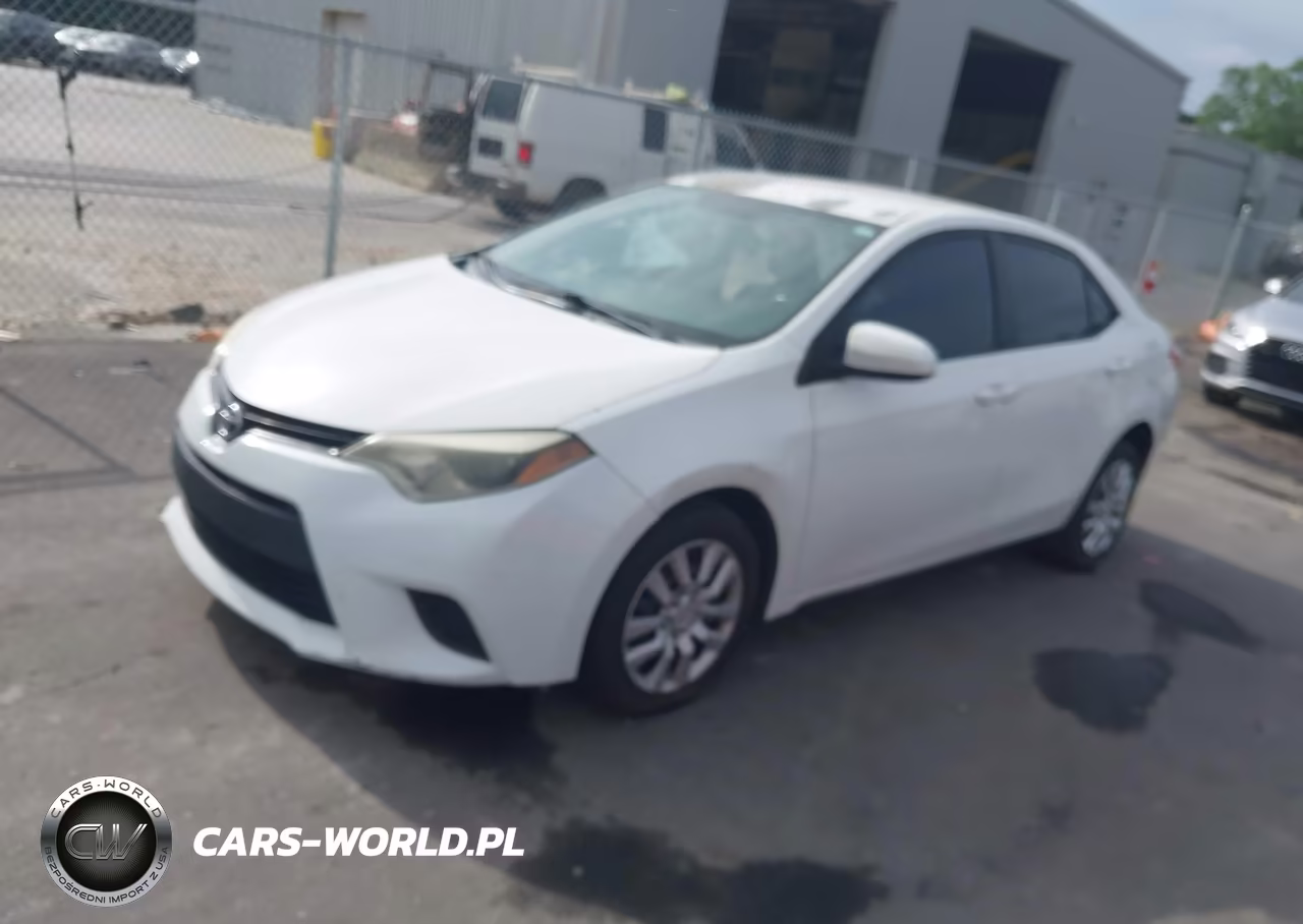 2014 Toyota Corolla Le VIN:5YFBURHE4EP080689 - 2