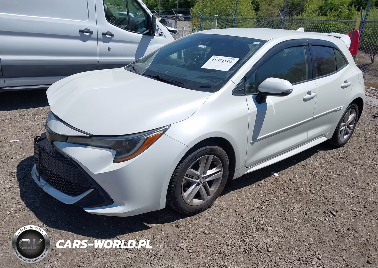 2019 Toyota Corolla Se VIN:JTNK4RBE4K3015804 - 2