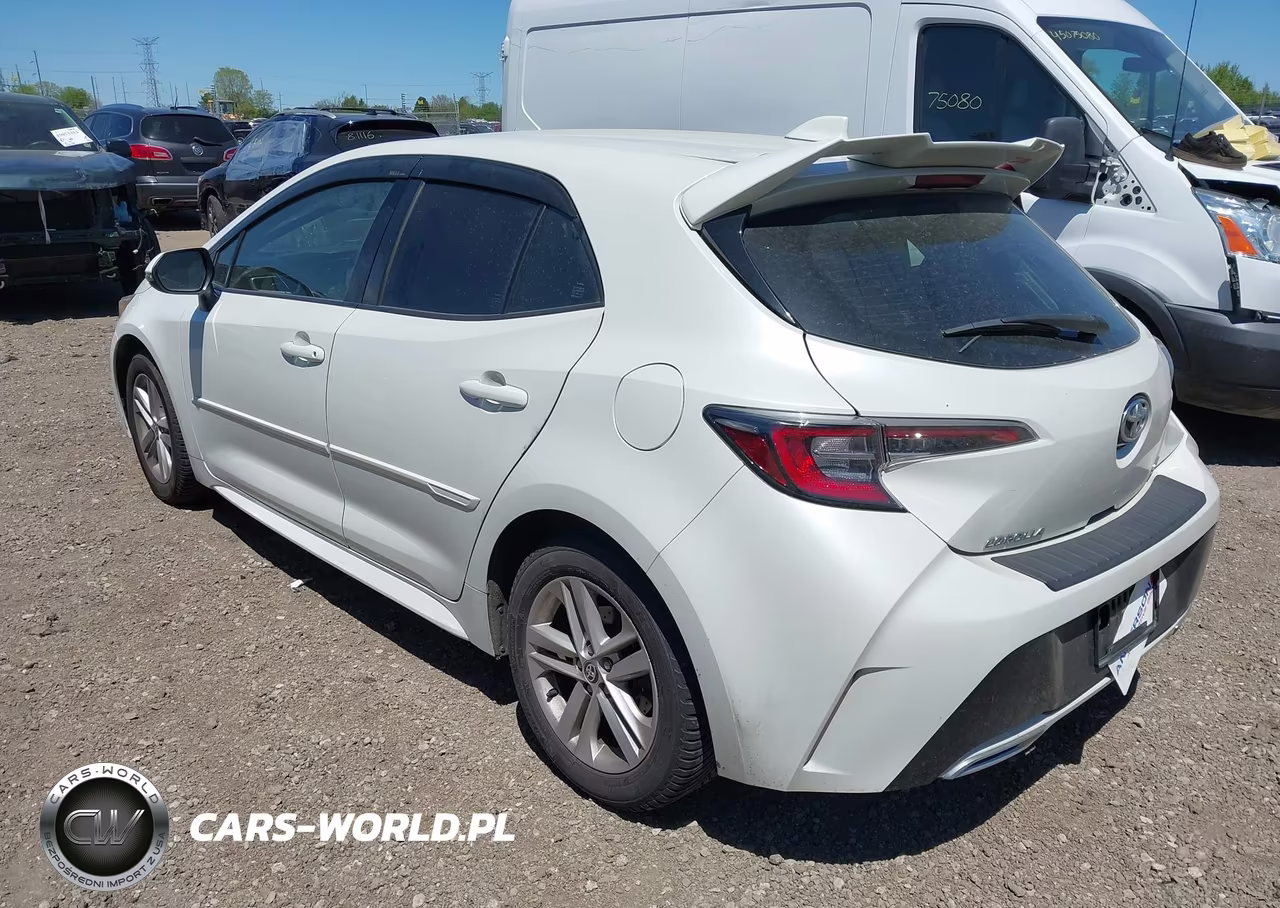 2019 Toyota Corolla Se VIN:JTNK4RBE4K3015804 - 3