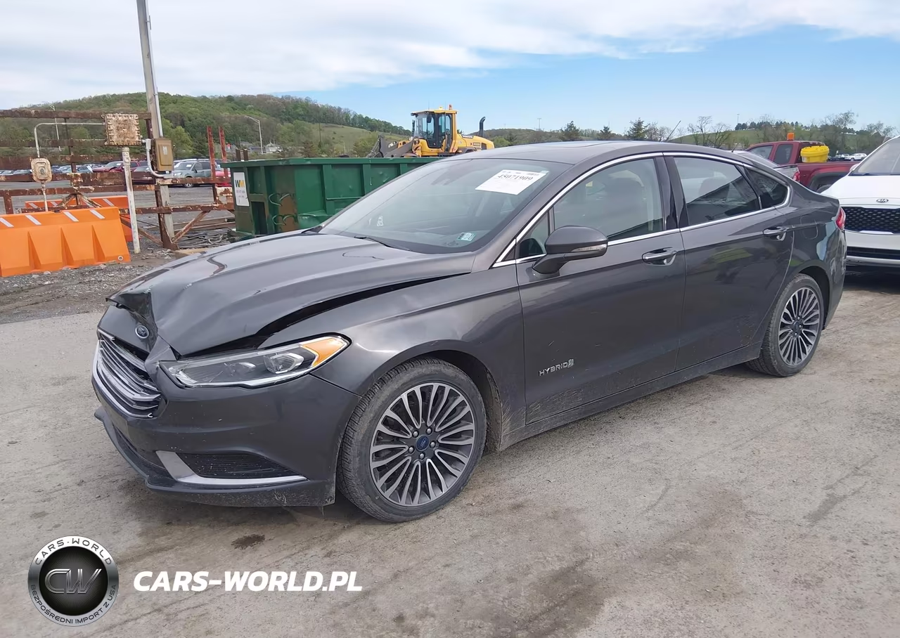 2018 Ford Fusion Hybrid Se VIN:3FA6P0LU8JR238674 - 2