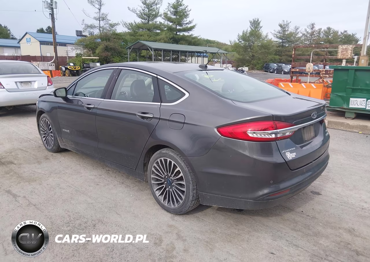 2018 Ford Fusion Hybrid Se VIN:3FA6P0LU8JR238674 - 3