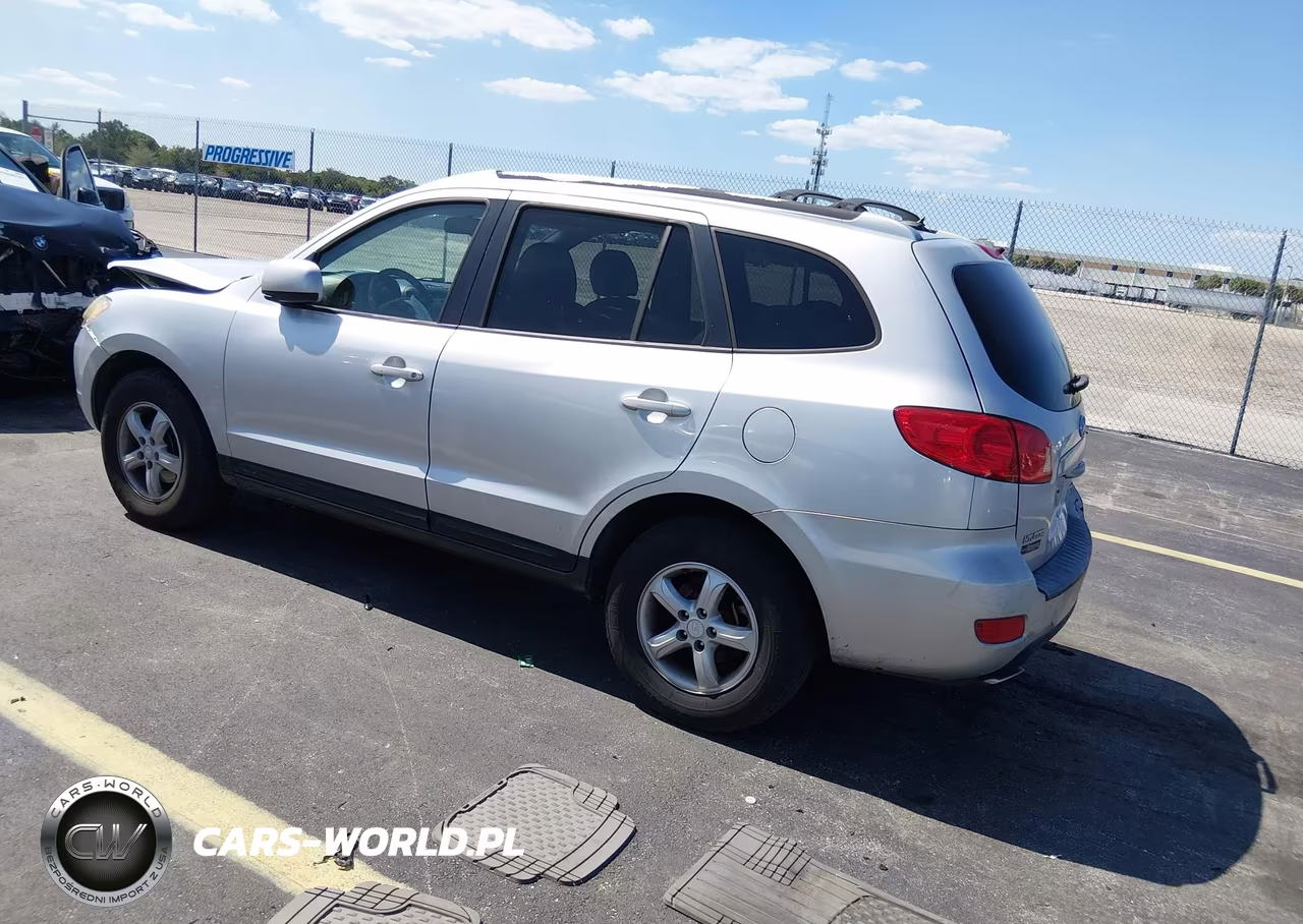 2007 Hyundai Santa Fe Gls VIN:5NMSG13D17H123907 - 3